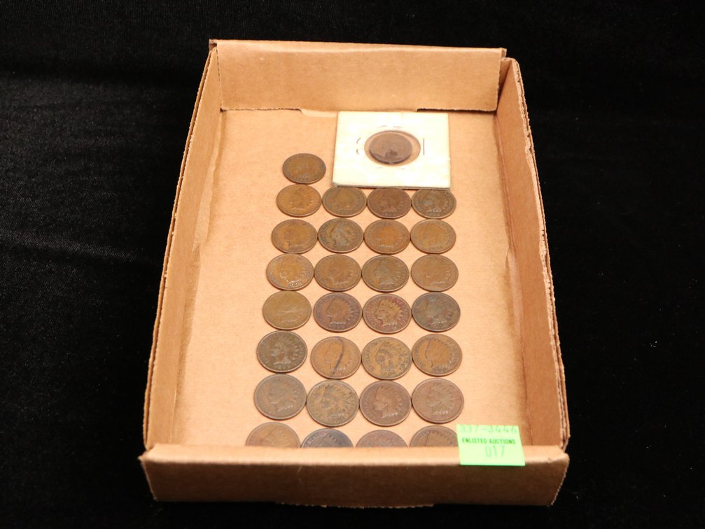 (29) Indian Head Pennies 1889–1998