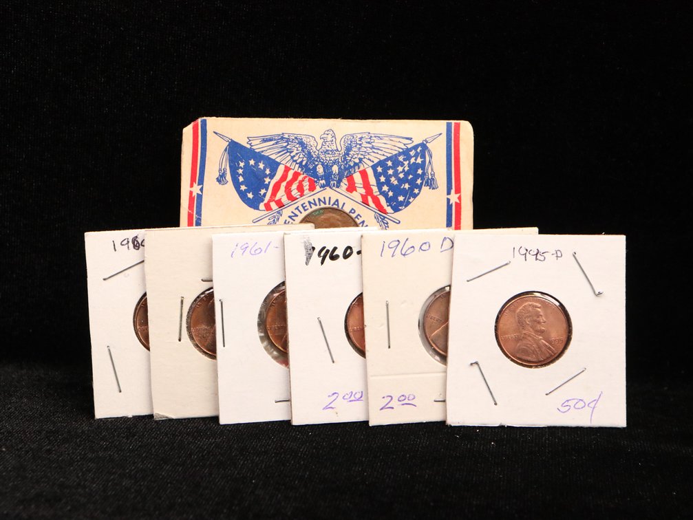 Memorial Pennies (6) UNC