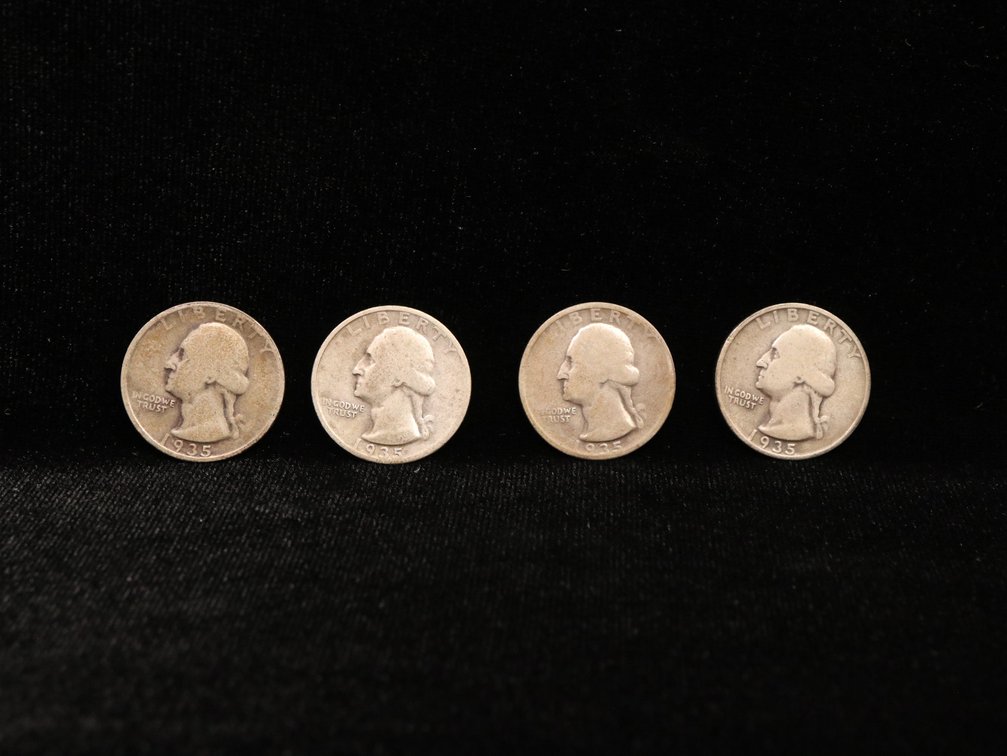 (4) Quarters 1935 D–S