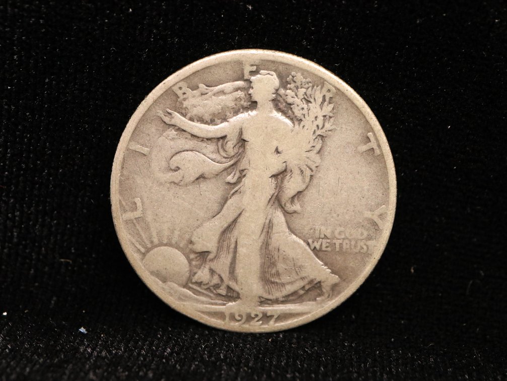 1927 S Key Date Walking Liberty Half Dollar
