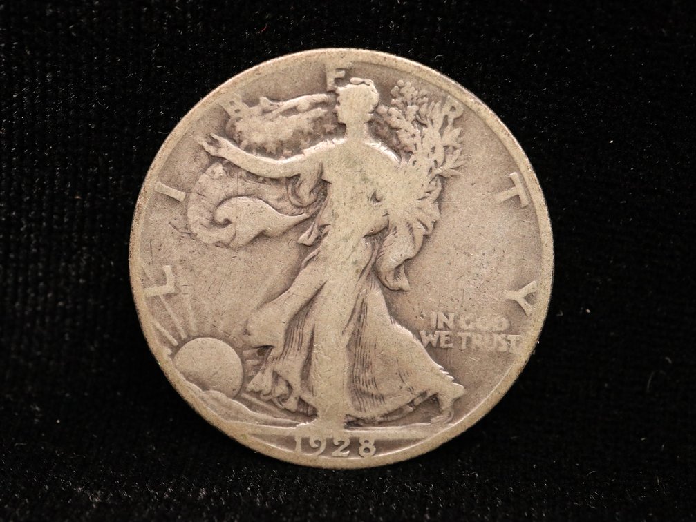 Key Date 1928 S Walking Liberty Half Dollar