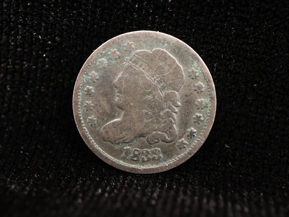 1833 Capped Bust Half Dollar 