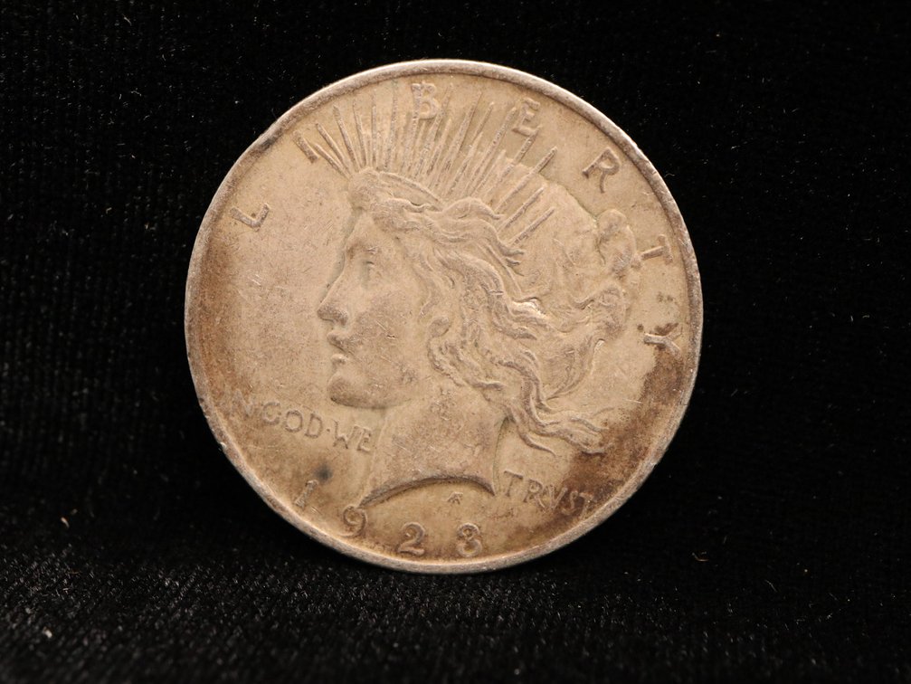 Key Date 1928 'P' Peace Dollar