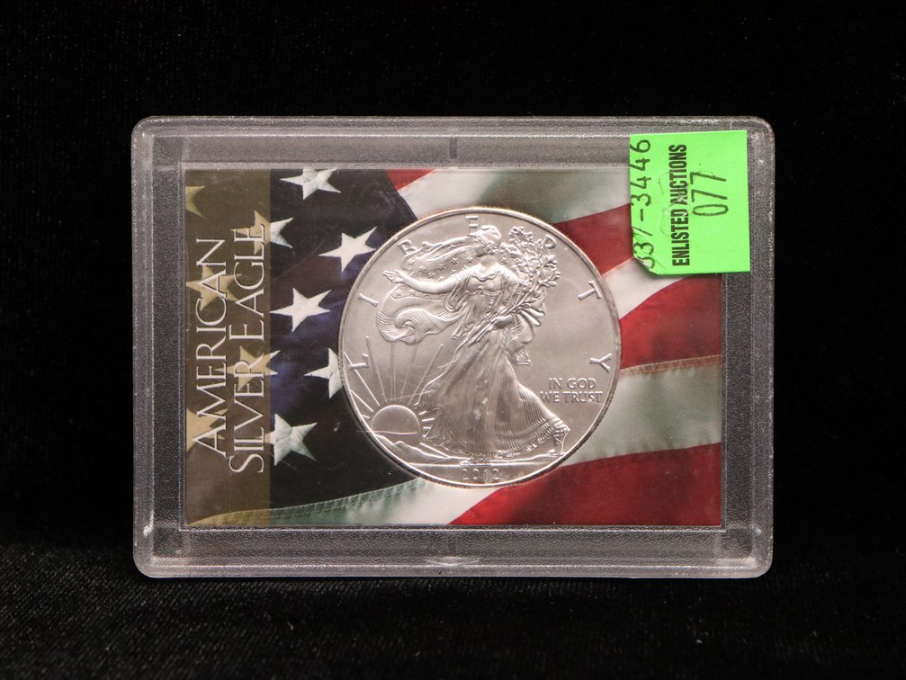 2012 UNC Silver Eagle .999
