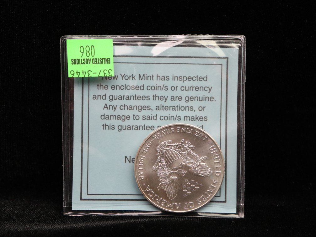 UNC 2000 .999 Silver Eagle