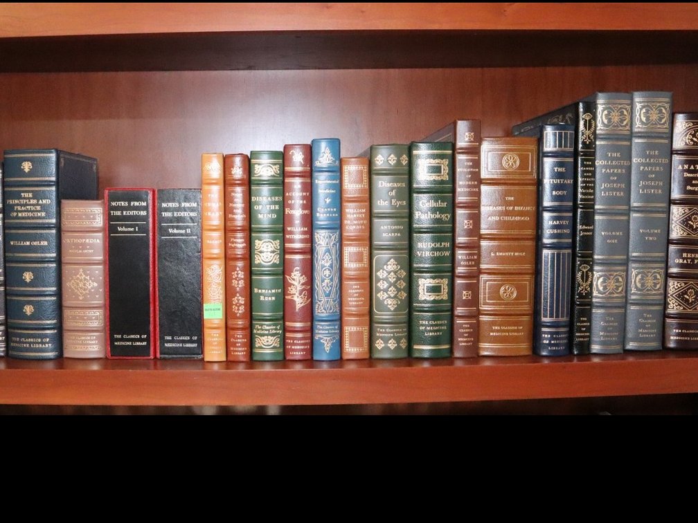 Leather Bound Medical Books