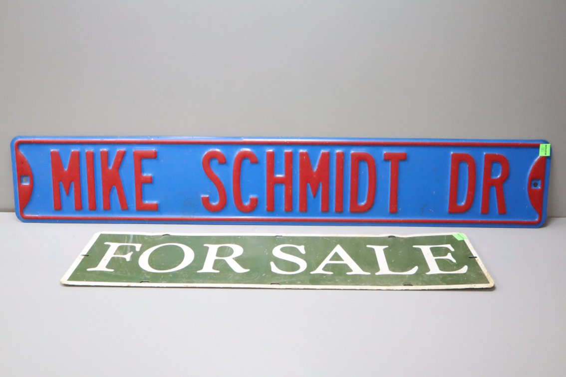 Two Metal Signs