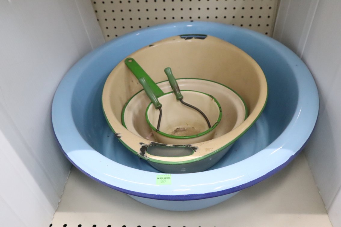 Porcelain Enamel Basins