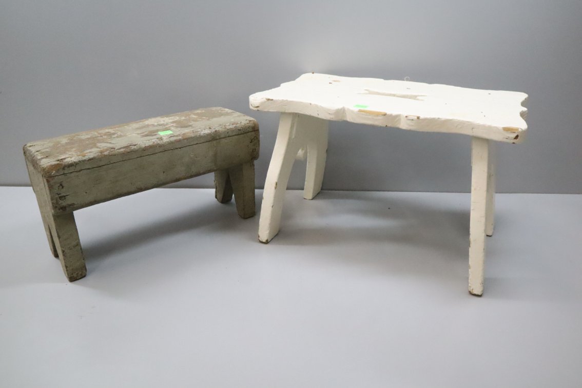 Rustic Footstools
