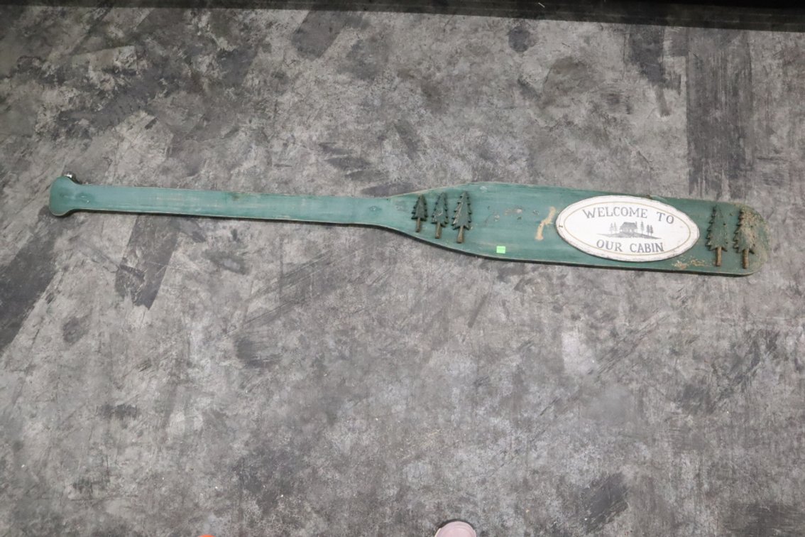 Decorative Wood Oar