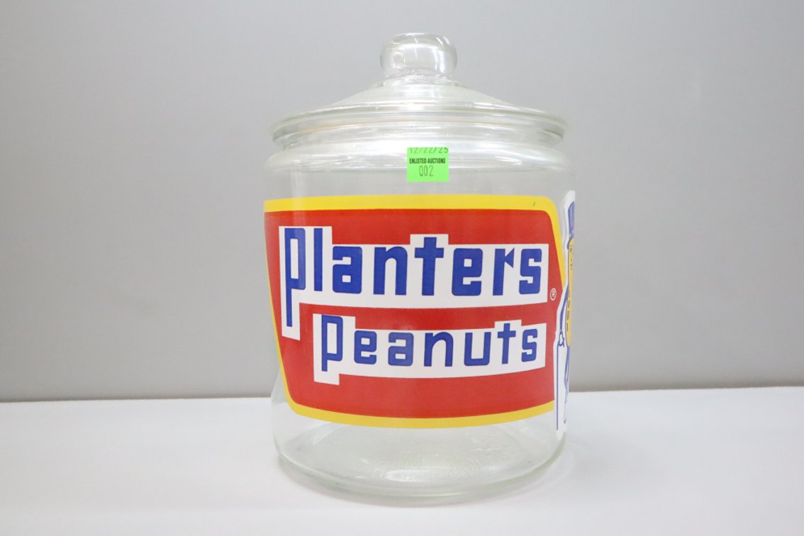 Planters Peanuts Glass Jug