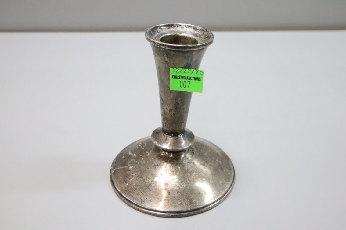 Sterling Silver Candlestick