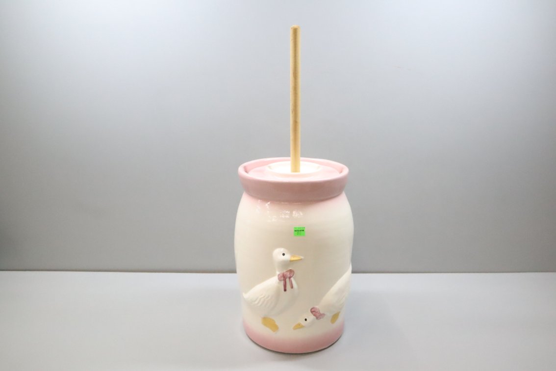 Stoneware Butter Crock