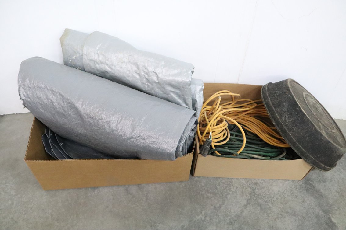 Extension Cords, Tarps