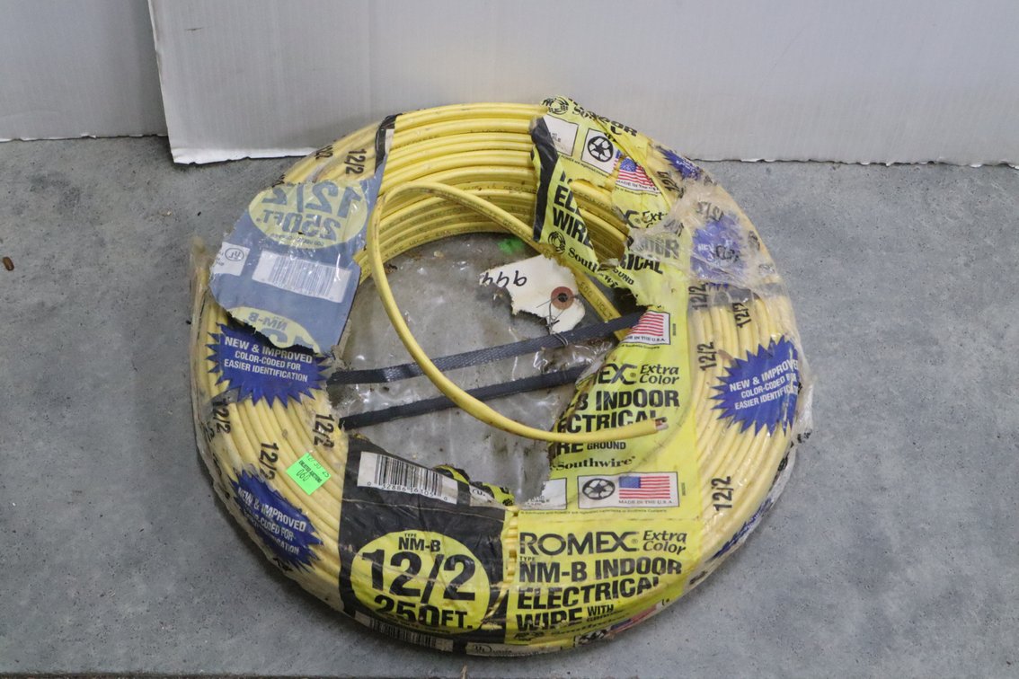 Roll of 12/2 Electrical Wire