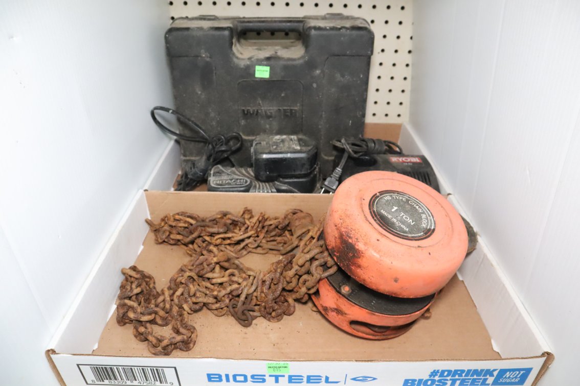 Wagner Power Painter, 1 Ton Chain Block Hoist