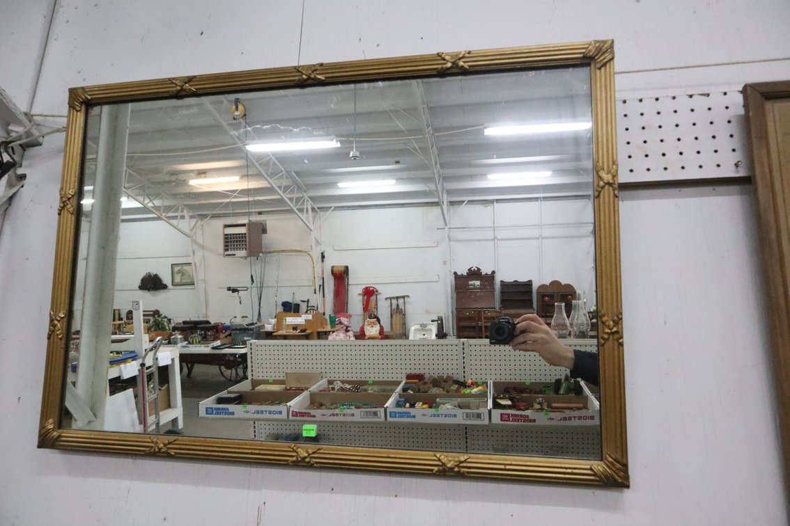 Large Framed Mirror