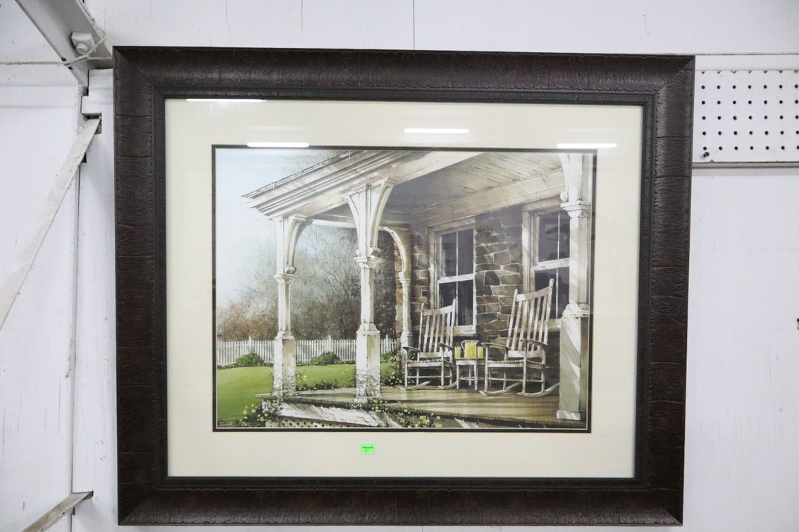 Front Porch Framed Print