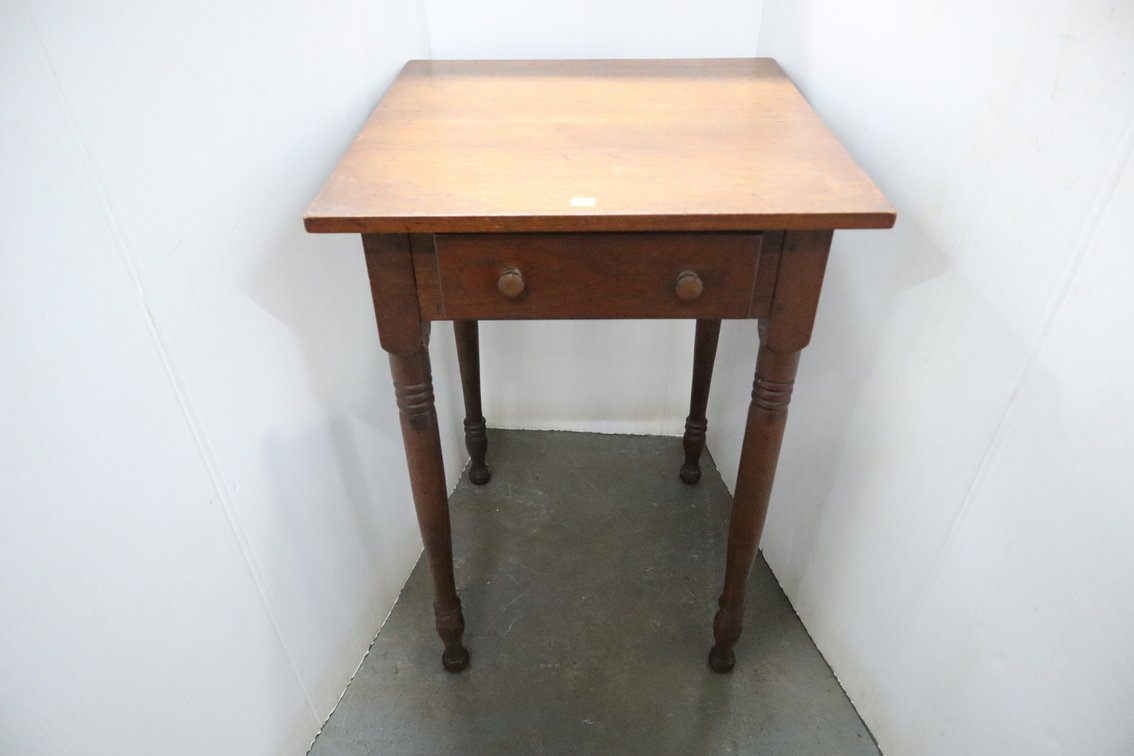 Antique Table With Drawer