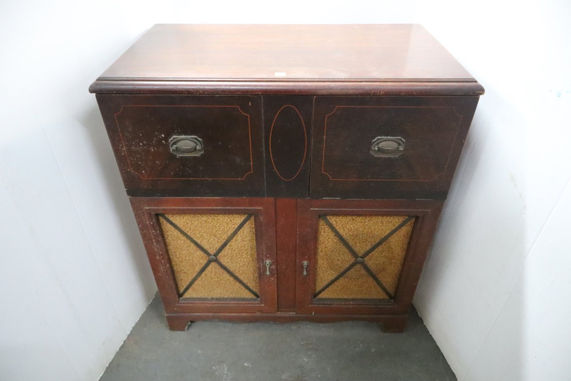 Vintage Stereo Cabinet