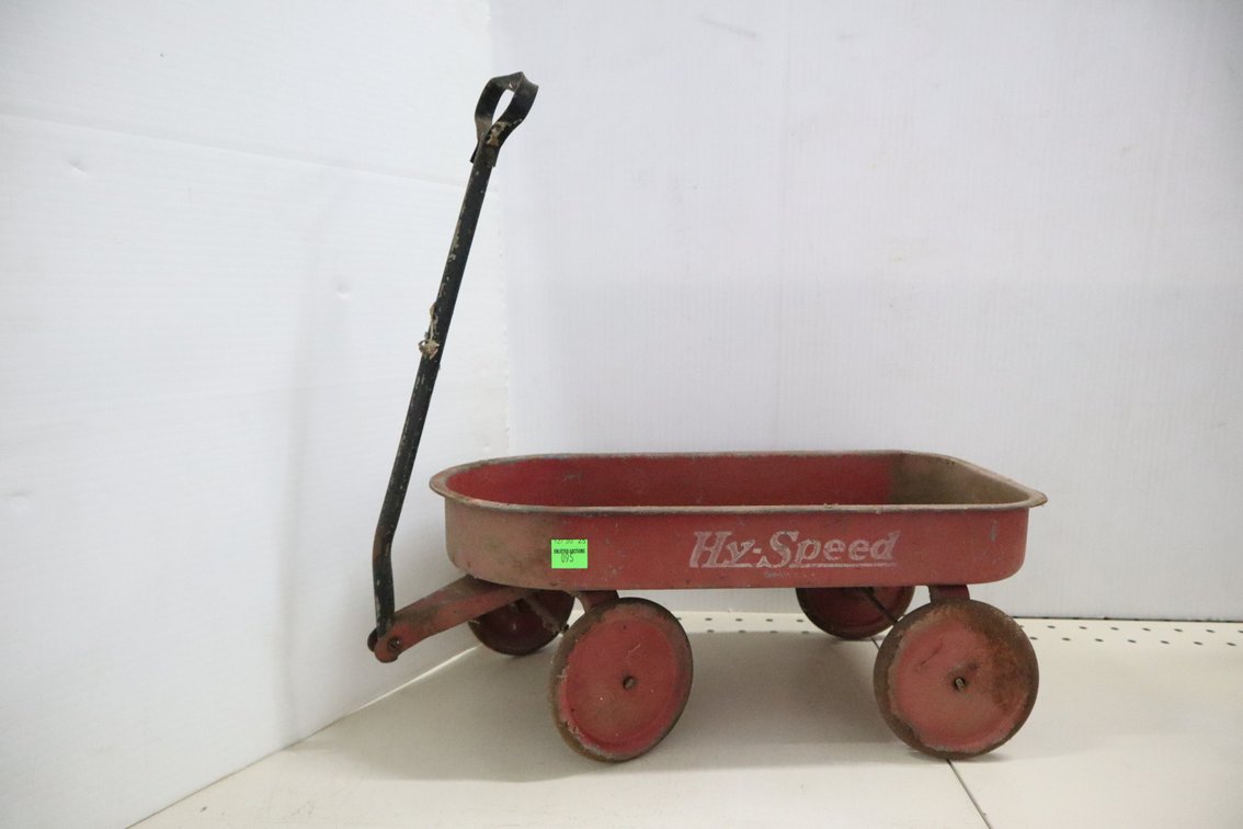 Antique Decorative Metal Wagon