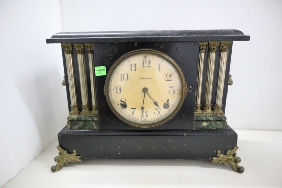 Ingraham Antique Mantle Clock