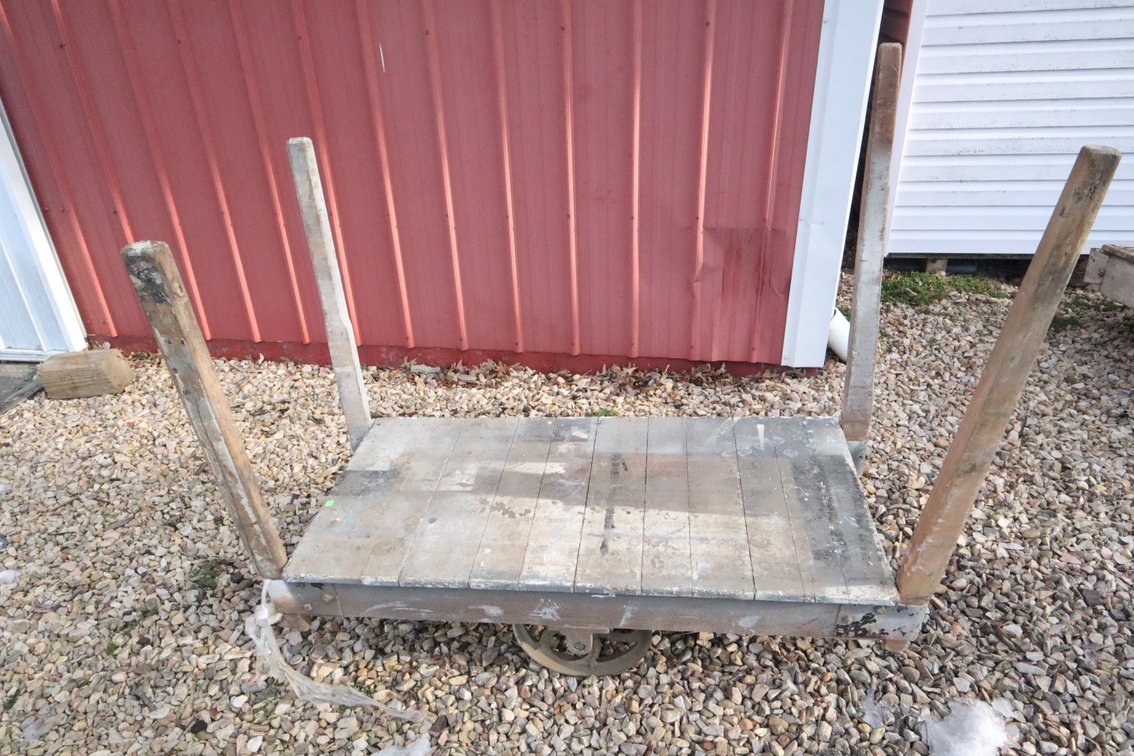 Antique Platform Cart