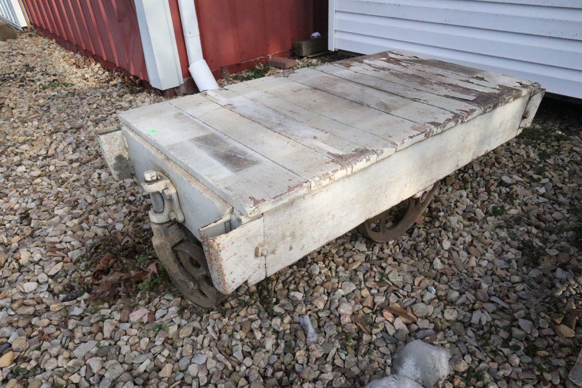 Antique Platform Cart