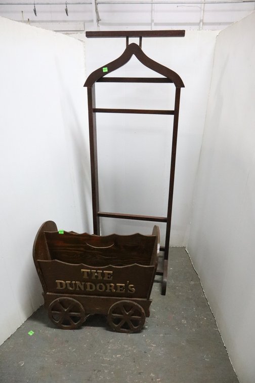 Magazine Rack and Butler's Stand