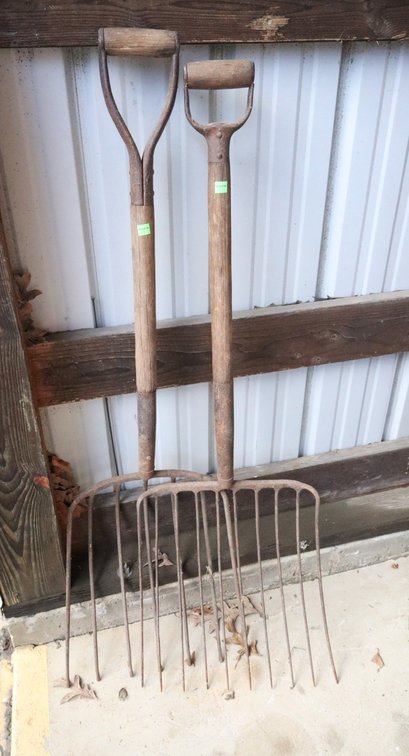 Pair of Mulching Forks