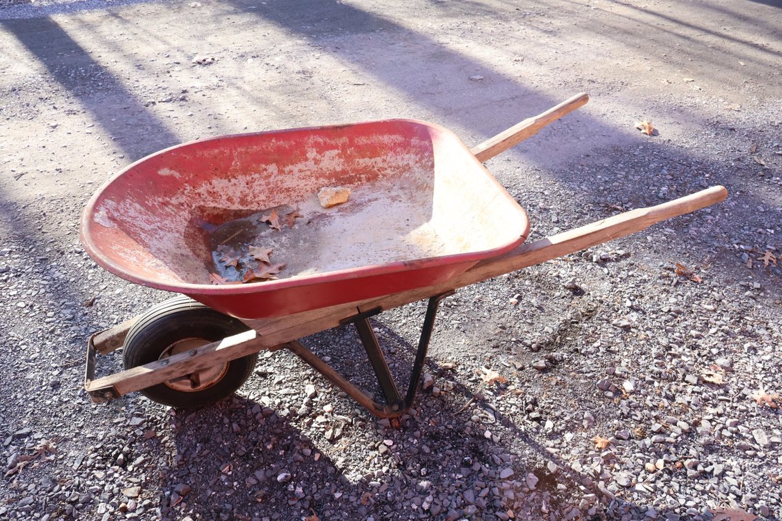 Steel Tub Wheelbarrow