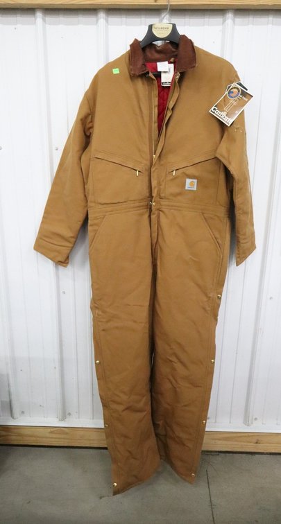 Carhartt Insulated Coveralls, Size 48 Tall