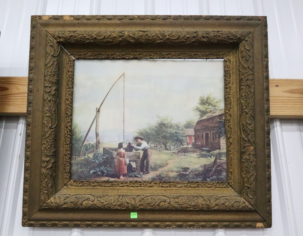 Antique Framed Picture