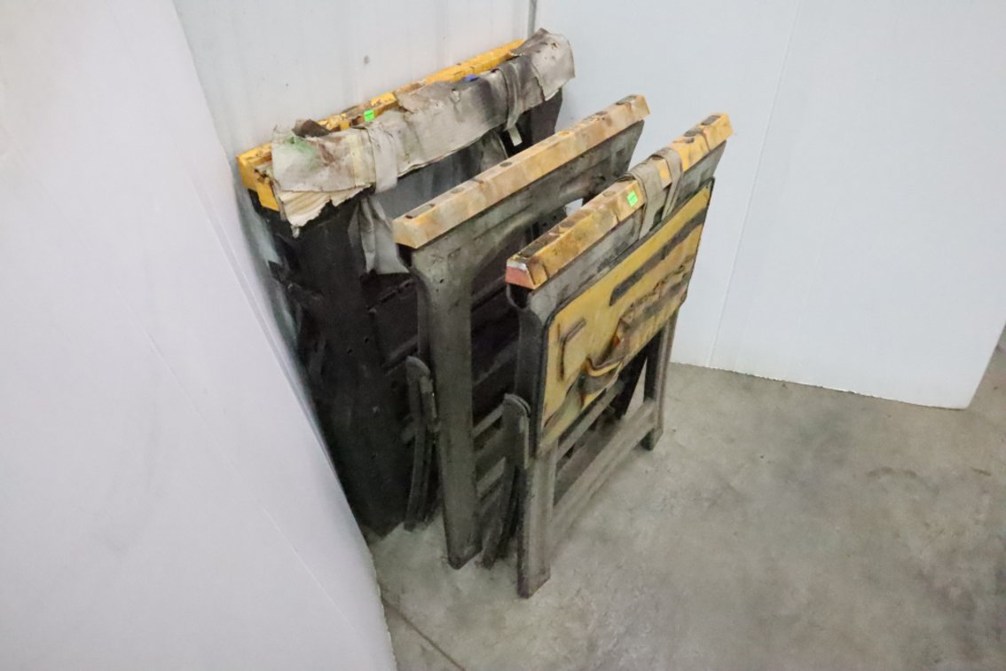 4 Folding Saw Horses