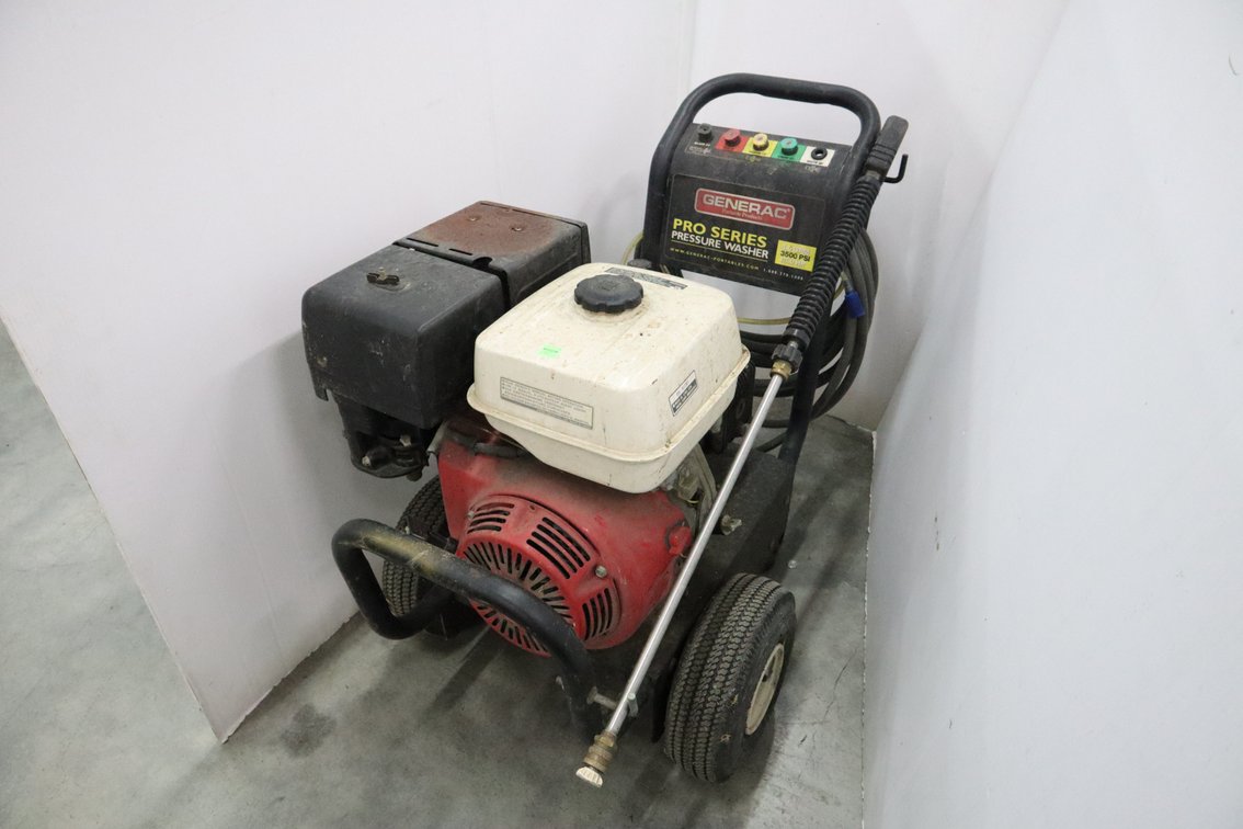 Generac 3500 Psi Pressure Washer, Working Condition Unknown