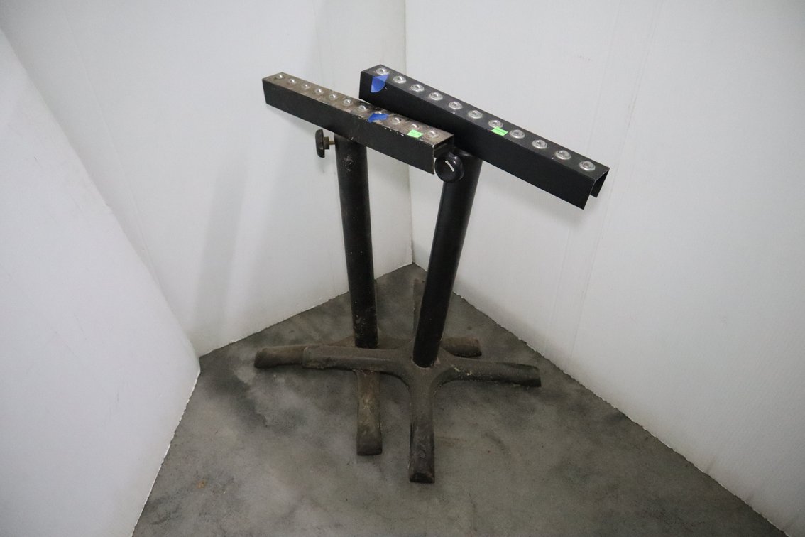 Pair of Adjustable Roller Stands