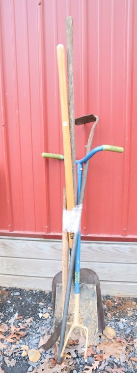 Shovels and Garden Tools