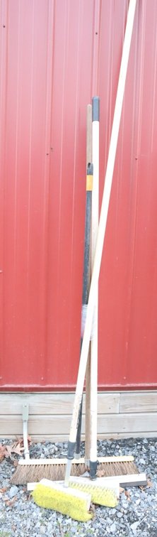 Push Broom, Squeegee, Brushes