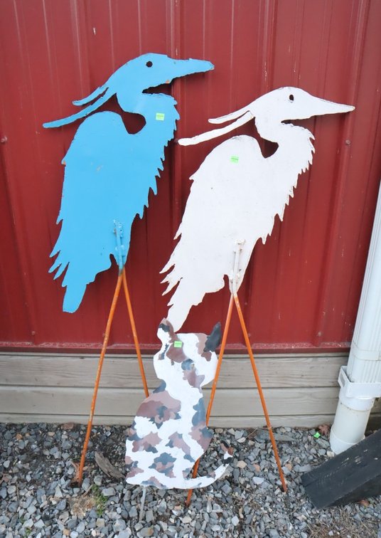 Metal Garden Silhouettes