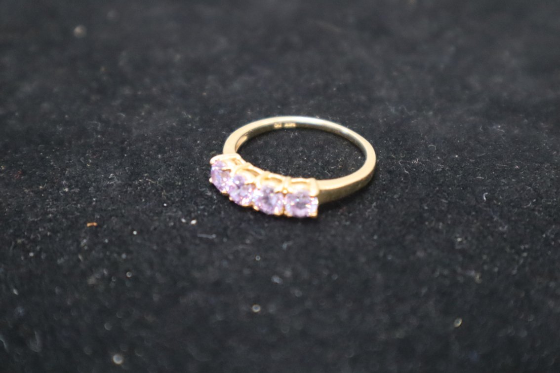 Gold Ring With Stones