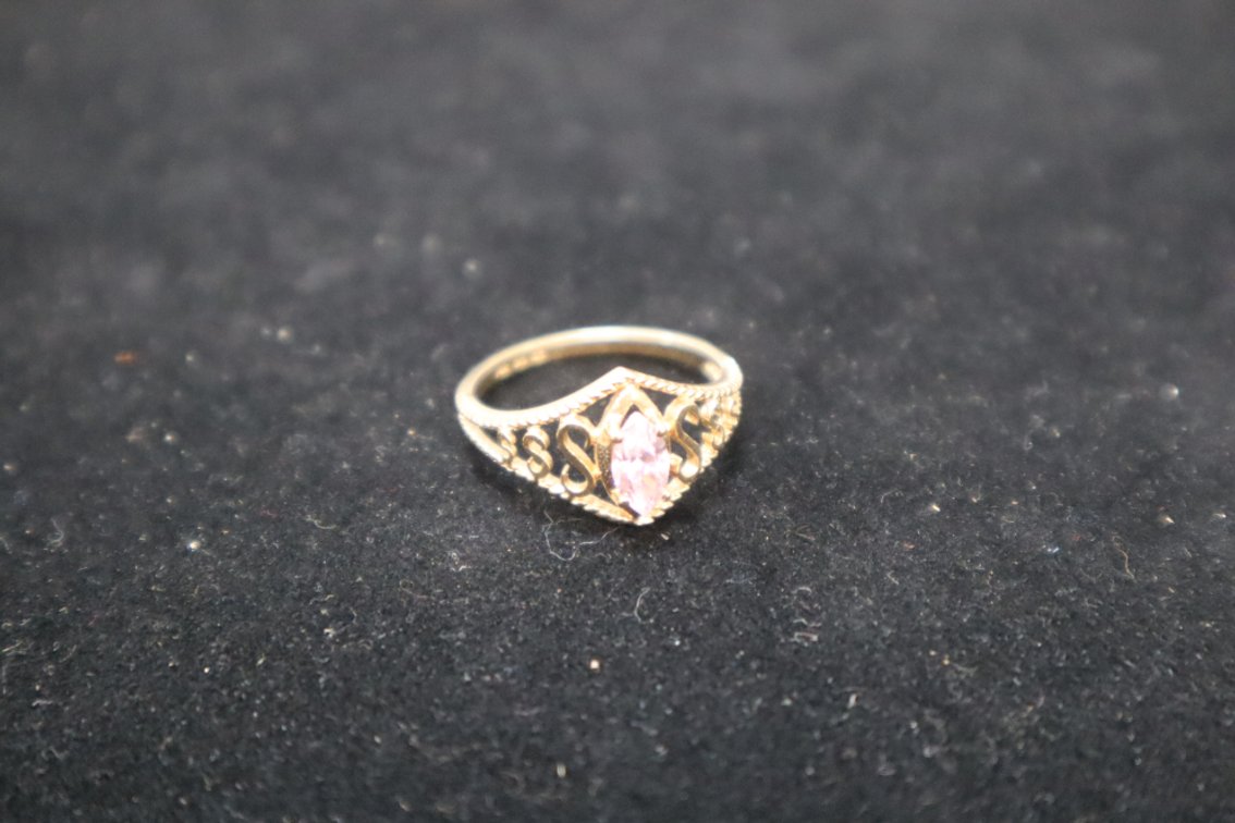 Gold Ring With Stone