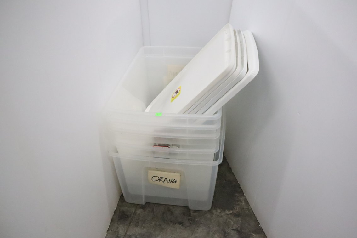 Plastic Totes And Lids