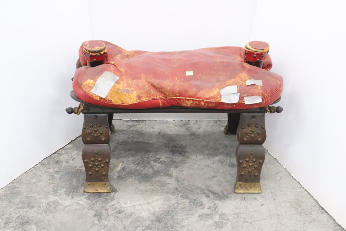 Egyptian Saddle Bench