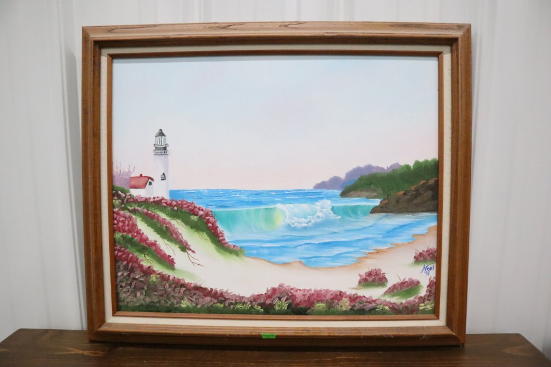 Framed Canvas Painting
