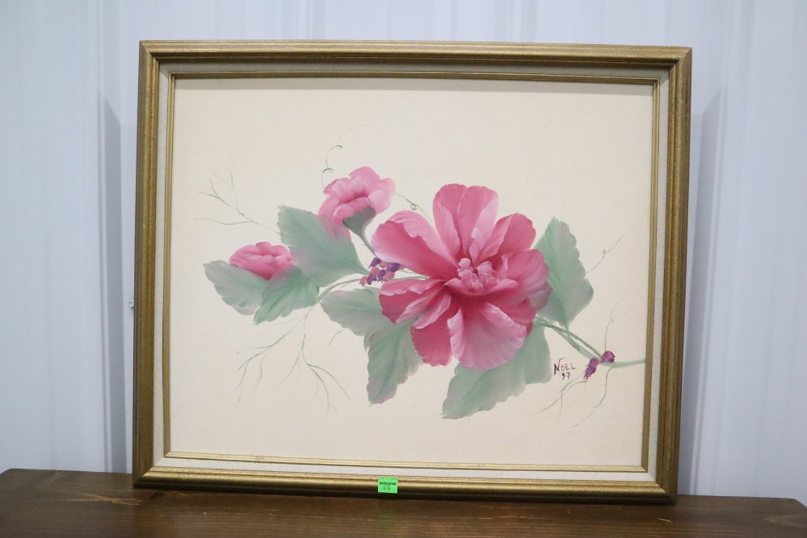 Framed Canvas Painting