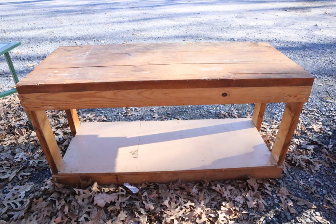 Wooden Workbench