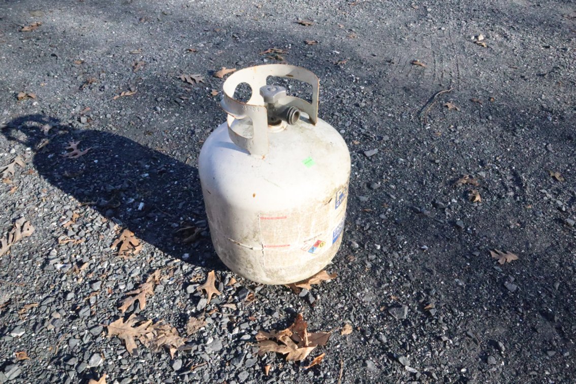 Empty Propane Tank