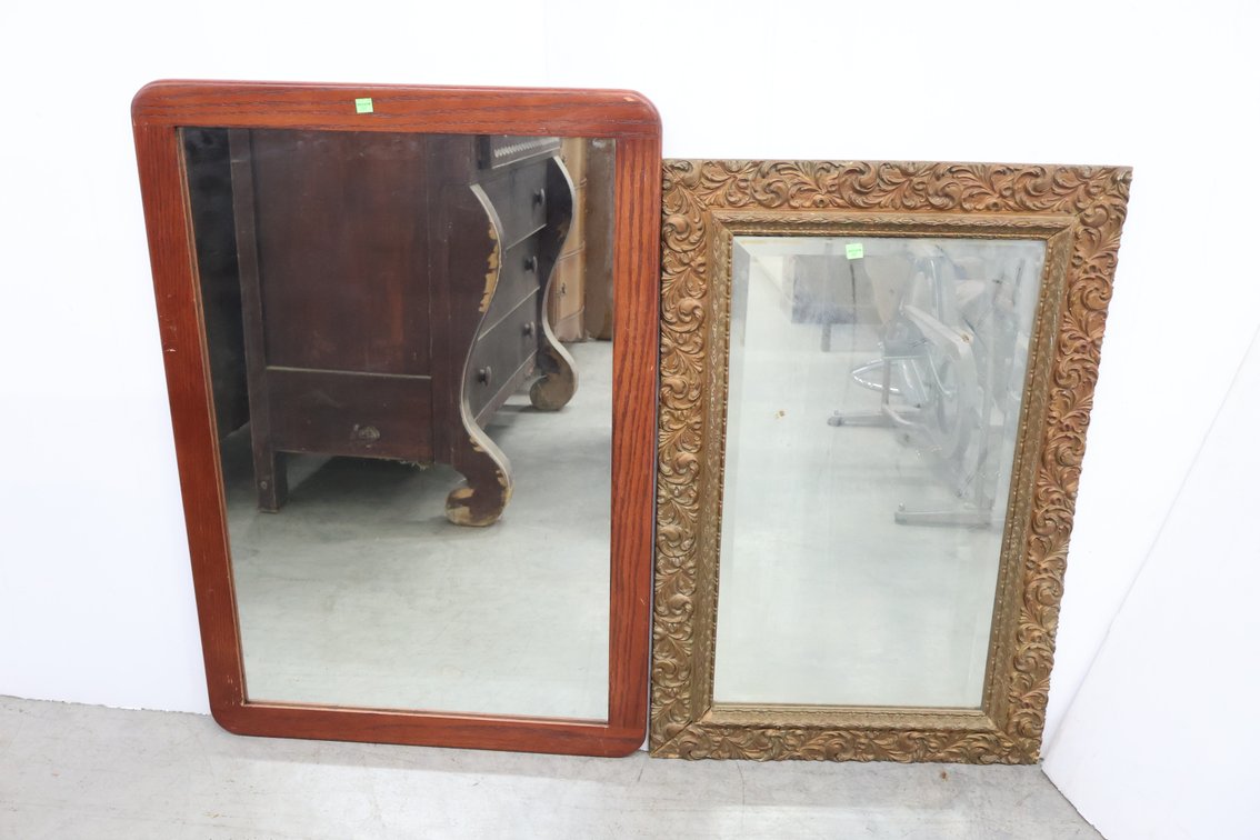 2 Framed Mirrors