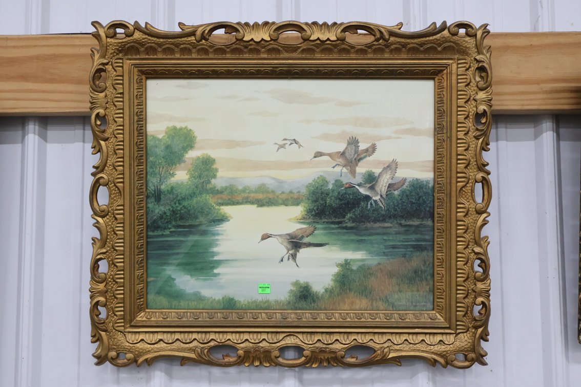 Ducks Framed Picture