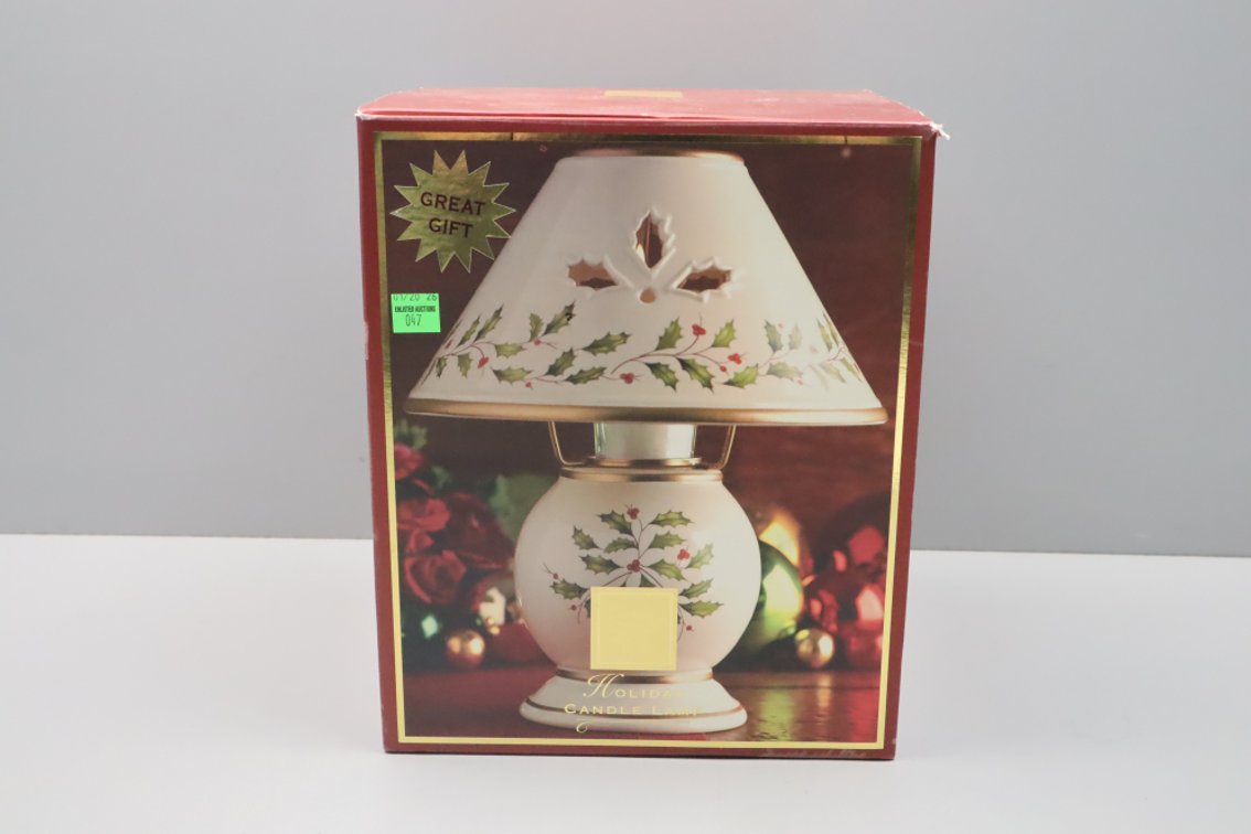 Lenox Holiday Candle Lamp